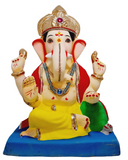 Eco Friendly Swami Samartha Ganesha or Shadu Mati Ganpati 13"