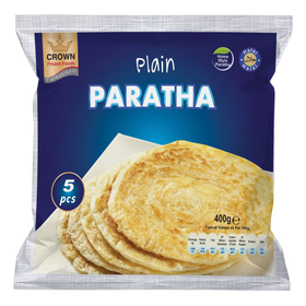 Crown Frozen Plain Paratha Family - 5pcs (Deliver only Berlin)