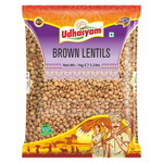 Udhaiyam Brown Lentils - Masoor Whole 1kg