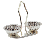 Silver Glow Haldi Kumkum Set
