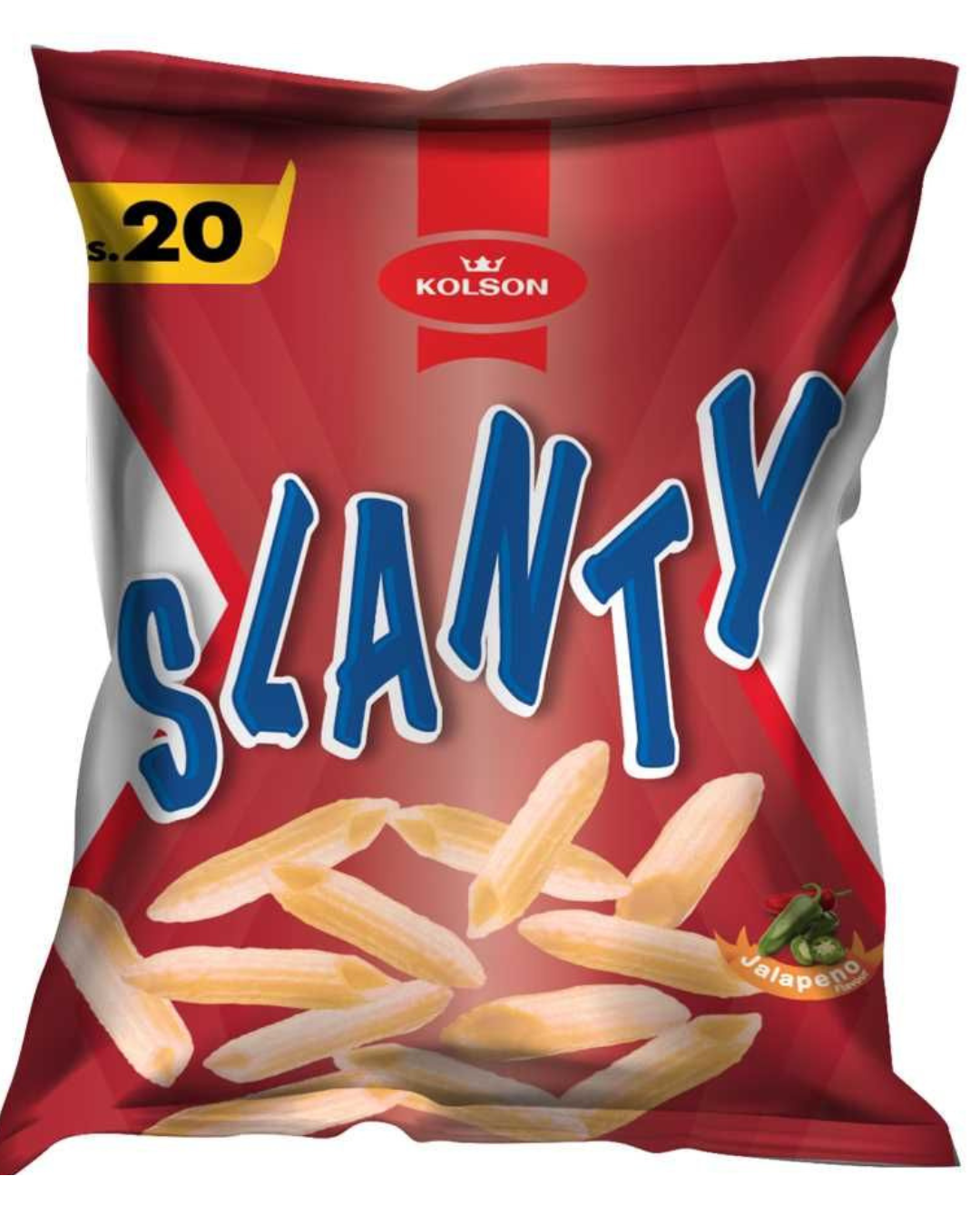 Salanty Potato Snacks - Jalapeno Flavor 60gm