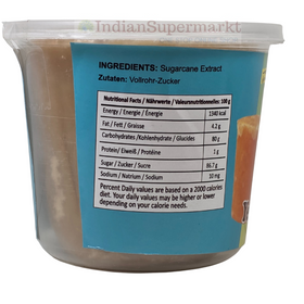 Adisha Kolhapuri Jaggery  Yellow - Gur Tub 450gm - IndianSupermarkt
