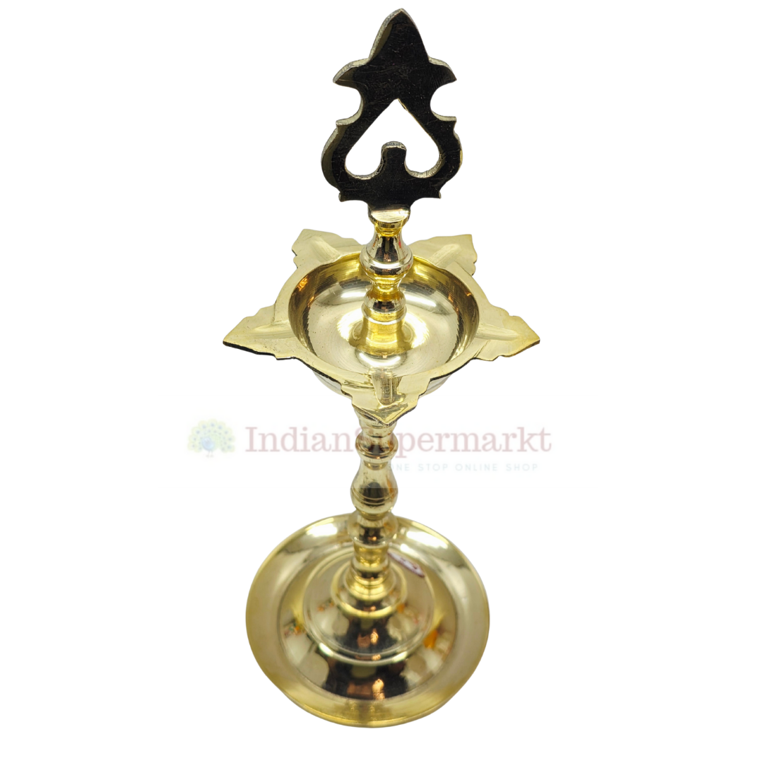 Traditional Brass  Deepam for Pooja 29cm