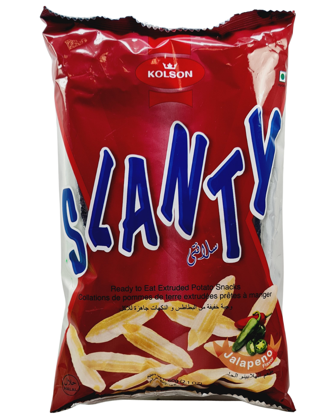 Salanty Potato Snacks - Jalapeno Flavor 60gm