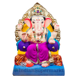 Eco Friendly Ganesha  Lal Bagh Raja  Double Load  or Shadu Mati Ganesha 13"