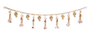 Royal Pink & Gold Pearl Toran