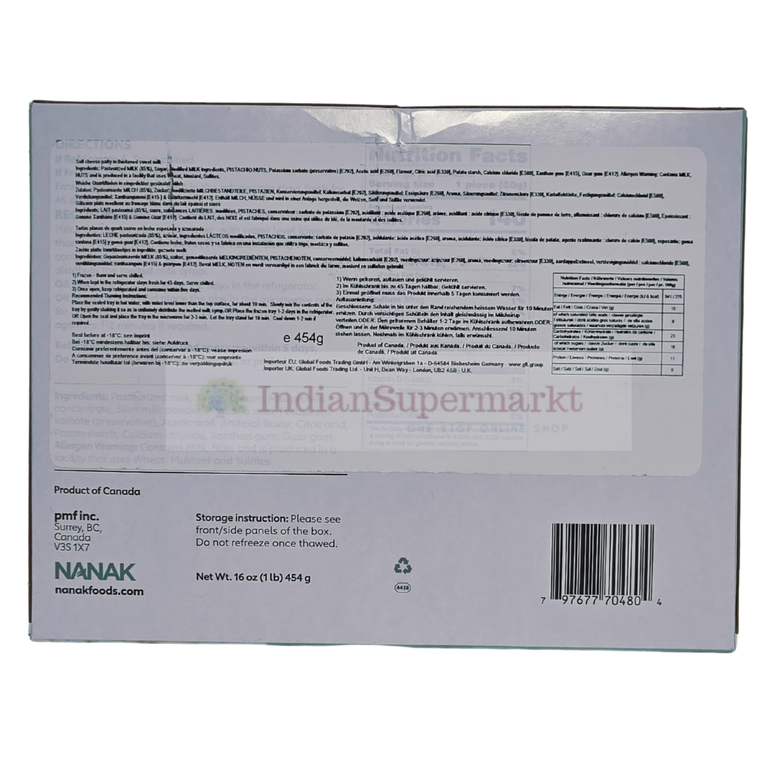 Nanak Frozen Ras Malai 454gm