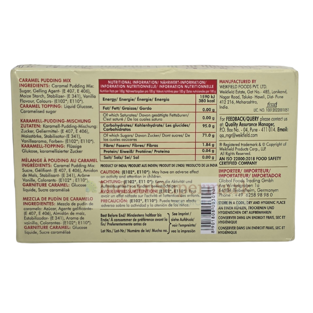 Weikfield Caramel Pudding Mix  70gm (BBD : Feb 2026)