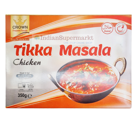 Crown Frozen Tikka Masala Chicken Ready to Eat 375gm (Deliver in Berlin)