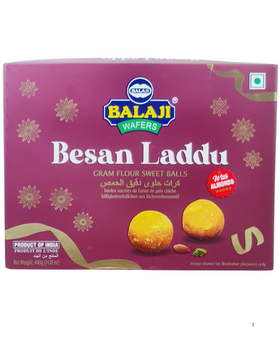 Balaji Besan Laddu With Almonds 400gm