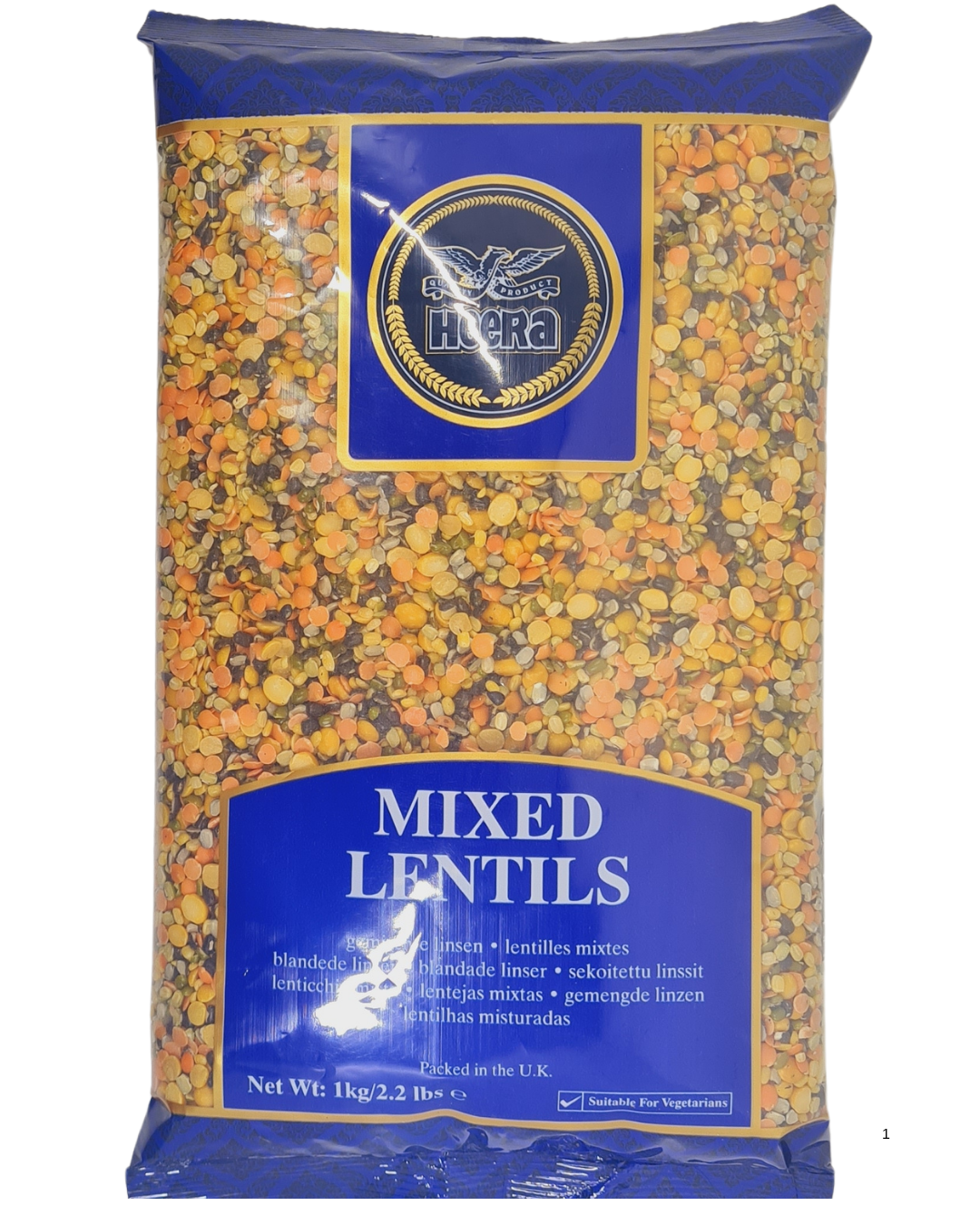Heera Mixed Panchratan Dal Lentil 1kg