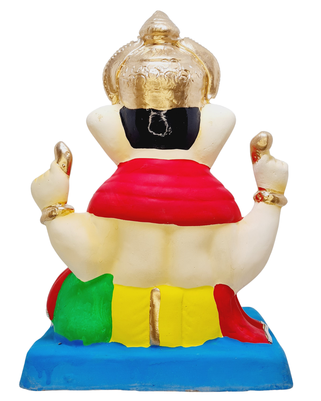 Eco Friendly Swami Samartha Ganesha or Shadu Mati Ganpati 13"