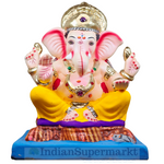 Eco Friendly Ganesha Choranga Double Load  or Shadu Mati Ganesha 11"