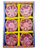 Clay Diya or  Mitti Diya  - Medium - Set of 6