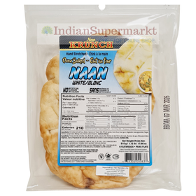 Krunch Plain Naan Oven Baked 6pcs - IndianSupermarkt