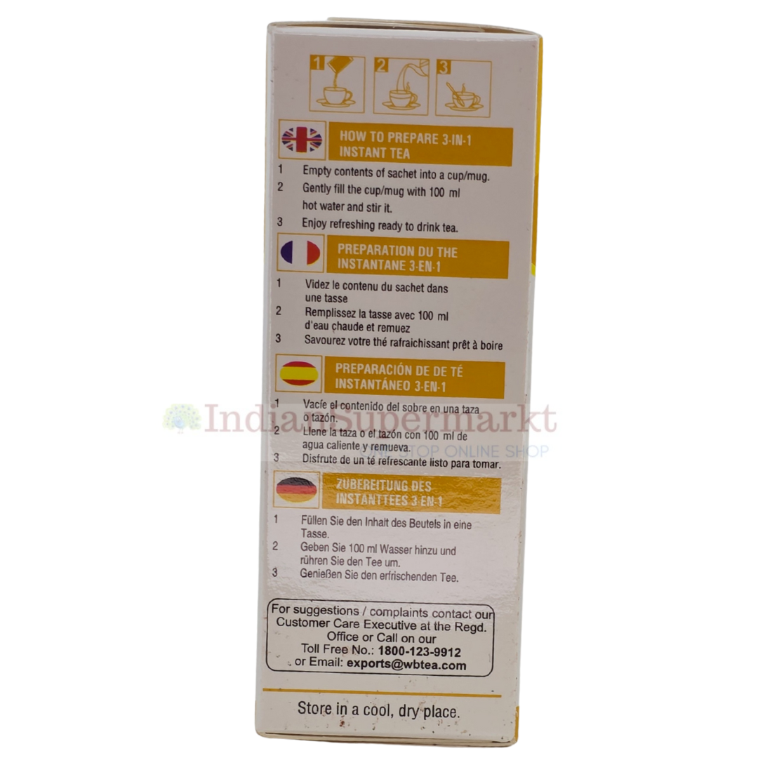 Wagh Bakri Instant (Premix)  Ginger Tea - Karak chai- 10Sachets - IndianSupermarkt