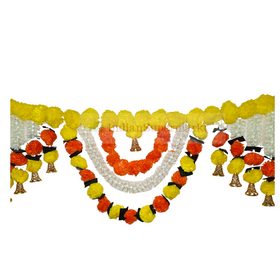 Artificial Toran Marigold & Mogra With Bell