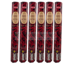Hem Incense Sticks - Red Rose Pack of 6 X 15gm