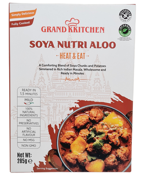 Grand Kitchen Soya Nutri Aloo - Heat & Eat - 285gm