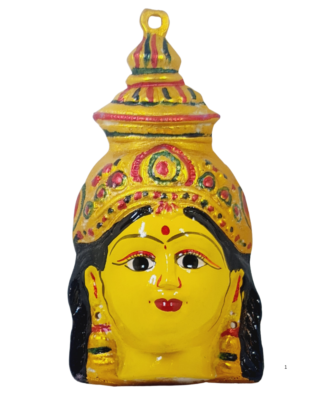 Brass Gowri Face