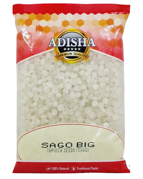 Adisha Sabudana Big - preffered for fying - indiansupermarkt