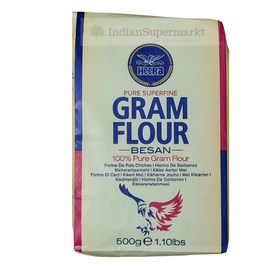 Heera Gram flour or Besan 500gm - IndianSupermarkt