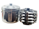 Stainless Steel  Dhokla cooker (Gas & Induction Compatible)