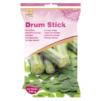 Crown  Frozen Drumsticks or Moringa Stick 340gm (Deliver only Berlin)