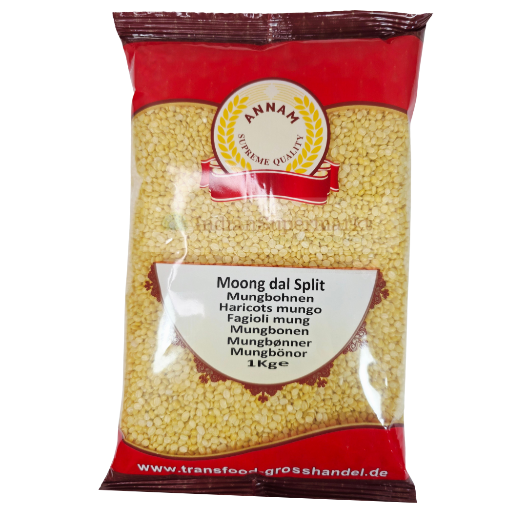 Annam mung dal washed  1Kg - IndianSupermarkt