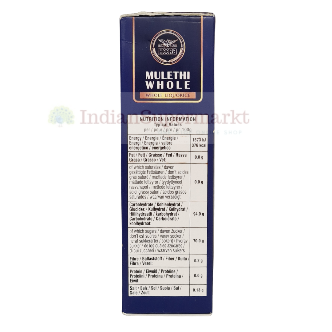 Heera Liquorice or Mulethi Whole 100gm (BBD: June 2026)