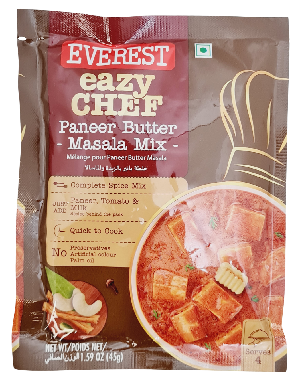 Everest Paneer Butter Masala Mix  (Read2Cook) Mix 45gm