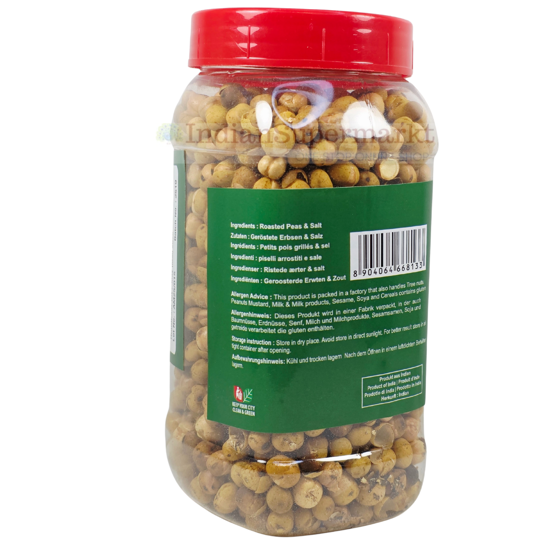 Annam Pattani Gram - Roasted peas with Skin (Jar )250gm - IndianSupermarkt