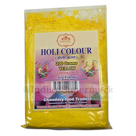 Holi Colour Gulal Yellow 200gm - IndianSupermarkt