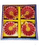 Clay Diya or Mitti Diya - Set of 4