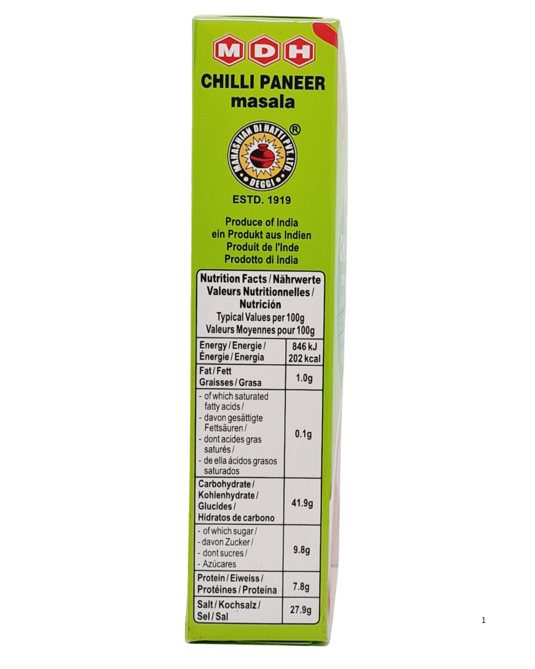 MDH Chilli Paneer Masala 45gm