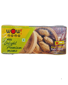 Wow! momo Frozen Veg Delight MOMOS With Chutney - 5pcs (Delivery in Berlin)