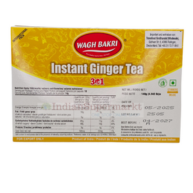 Wagh Bakri Instant (Premix)  Ginger Tea - Karak chai- 10Sachets - IndianSupermarkt