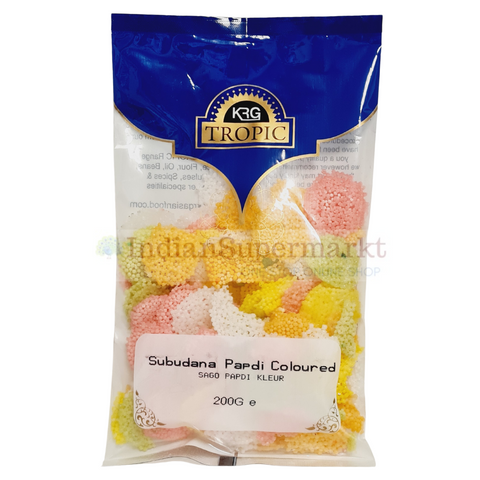 Tropic Sabudana Coloured Round Upwas Chips 200gm