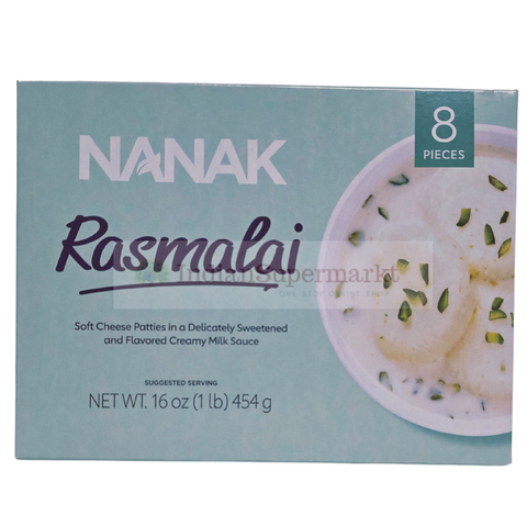 Nanak Frozen Ras Malai 454gm
