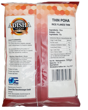 Adisha Poha Thin 500gm