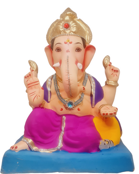 Eco Friendly Vamamukhi Ganesh Murti or Shadu Mati Ganesha in germany - indiansupermarkt