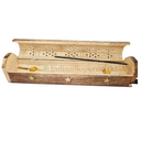 Wooden Incense Sticks Holder with Storage 2 in 1