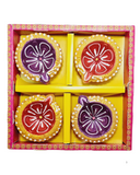 Clay Diya or Mitti Diya - Set of 4