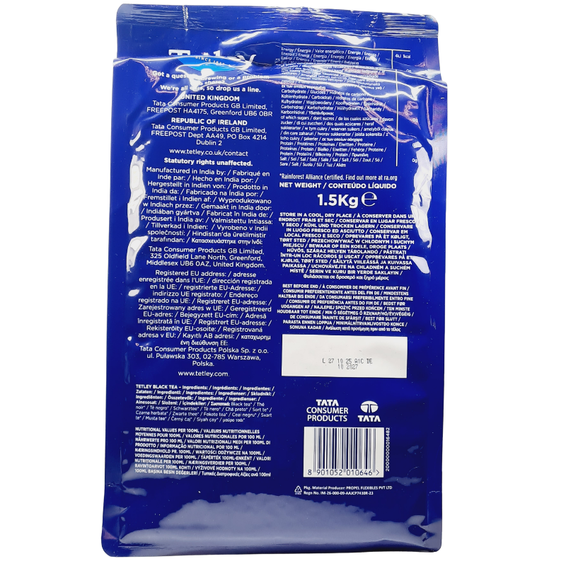 Tetley Tea 1.5Kg