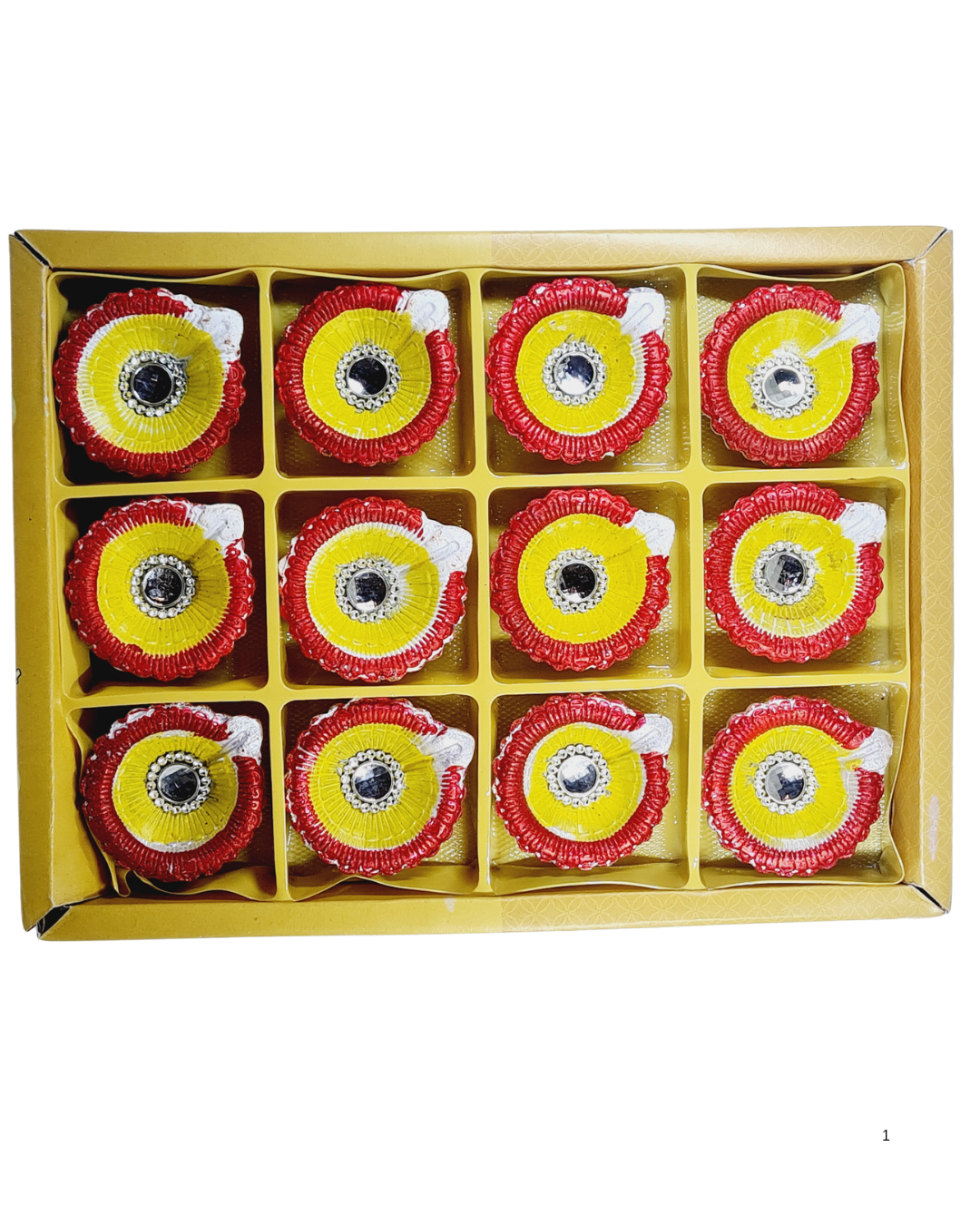 Clay Diya or  Mitti Diya - Pack of 12