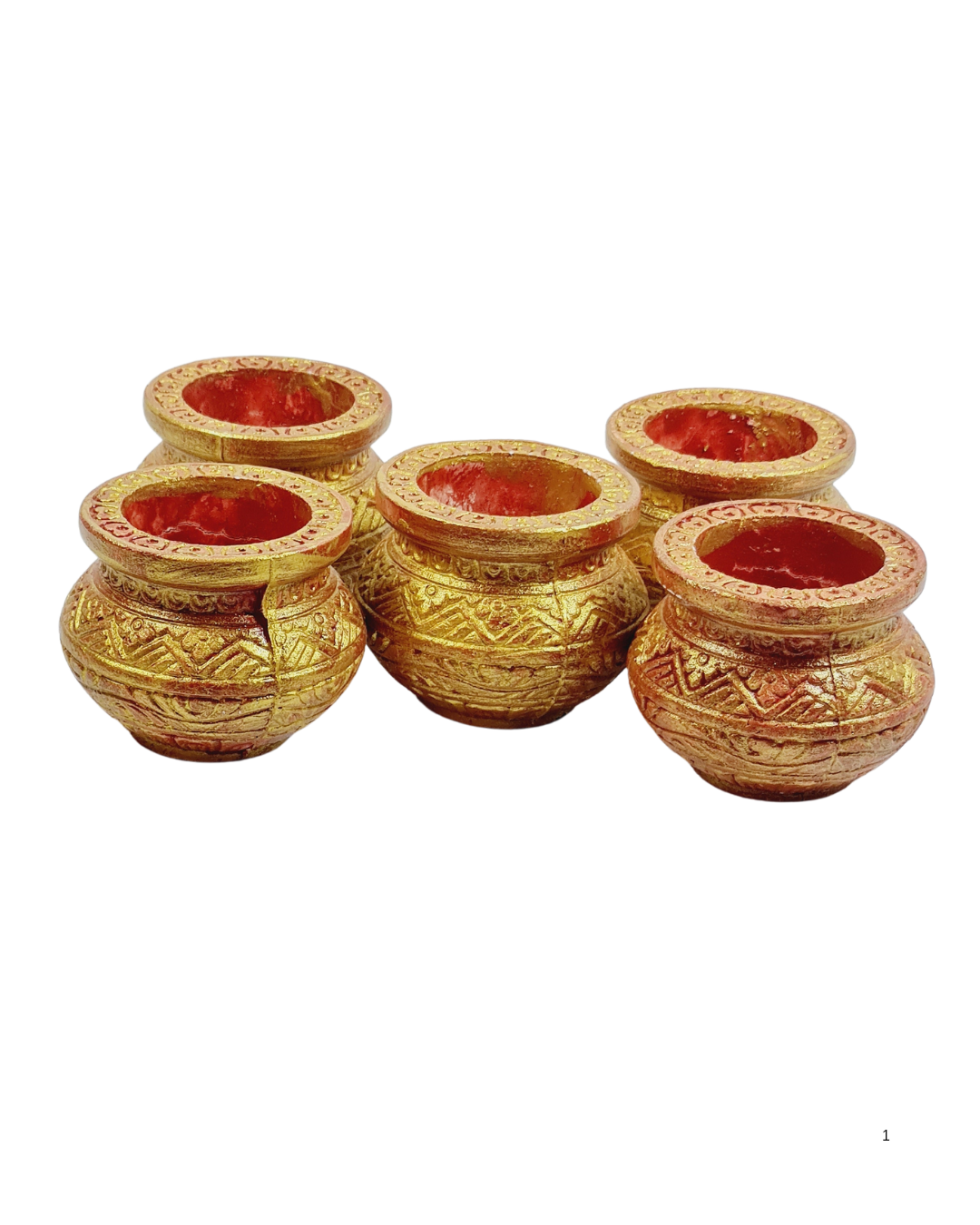 Clay Matka - Matki Decor - Pack of 5