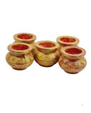 Clay Matka - Matki Decor - Pack of 5
