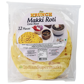 Krunch Foods Makki Roti  12Pcs - IndianSupermarkt