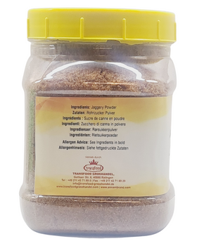 Annam Jaggery Powder Brown (Jar) 500gm - IndianSupermarkt