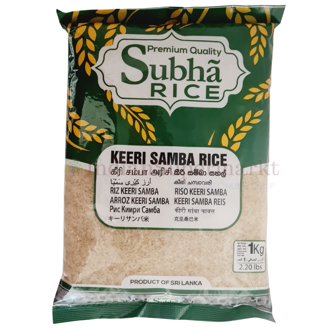 Subha Keeri Samba rice 1kg – IndianSupermarkt